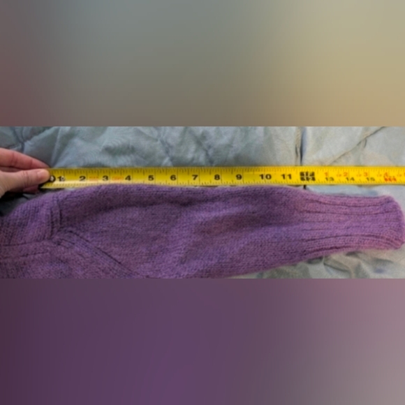 Dolce & Gabbana Purple Angora Turtleneck Sweater - Picture 13 of 14